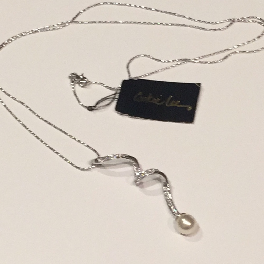 Cookie Lee faux long necklace